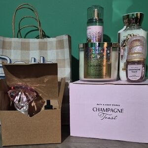 8pc Bath & Body Works Champagne Toast Collection Set